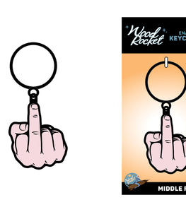 Middle Finger Keychain