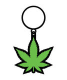 Green Leaf Keychain