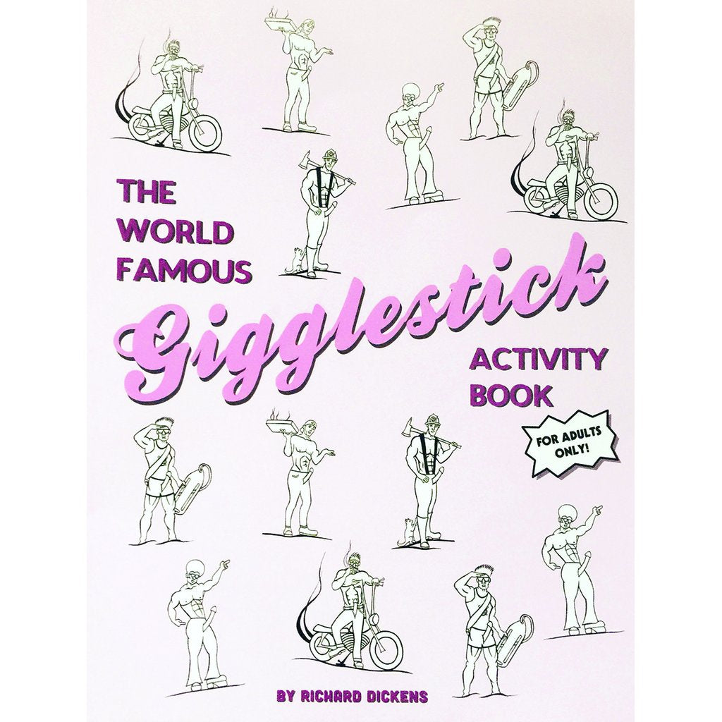 World Famous Giggle Stick Coloring Book Default Title