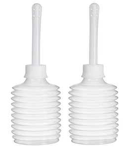 Cloud 9 Fresh + Portable Anal Enema Douche 3.3 Oz Ez Squeeze Bulb 2 Pack Default Title
