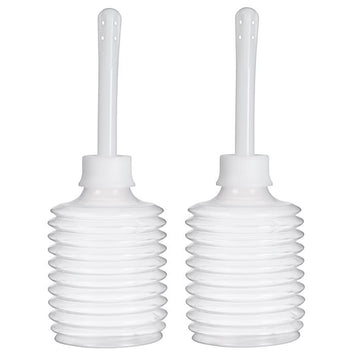 Cloud 9 Fresh + Portable Anal Enema Douche 3.3 Oz Ez Squeeze Bulb 2 Pack Default Title
