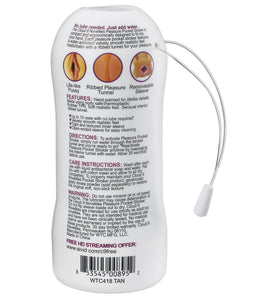 Cloud 9 Pleasure Pussy Pocket Stroker Water Activated Tan