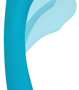 Cloud 9 Health & Wellness Rechargeable G-spot Slim 8in Single Motor Aqua Blue