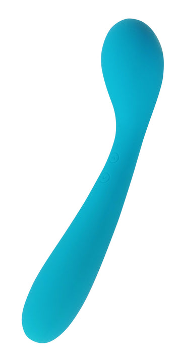 Cloud 9 Health & Wellness Rechargeable G-spot Slim 7in Dual Motors Aqua Blue Default Title
