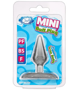 Cloud 9 Mini Butt Plug Smoke Grey