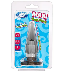 Cloud 9 Maxi Butt Plug Smoke Grey