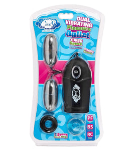 Wtc Dual Egg Vibrator Black