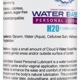 Cloud 9 Water Based Personal Lubricant