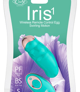 Cloud 9 Health & Wellness Wireless Remote Control Egg W/ Swirling Motion Teal