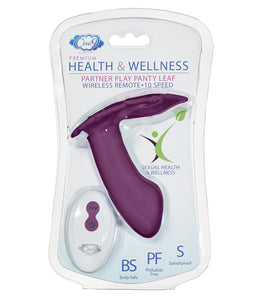 Cloud 9 Health & Wellness Wireless Remote Control Panty Leaf