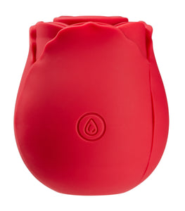 Cloud 9 Health & Wellness Rose Suction Stimulator Red Default Title