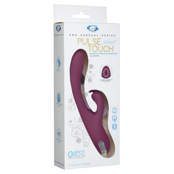 Cloud 9 Pro Sensual Series Pulse Touch Rabbit G Plum Default Title