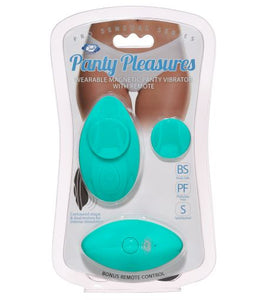 Cloud 9 Panty Pleasures Magnetic Panty Vibe Teal