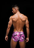 Envy Camo Trunks W/ Dog Tag Pink