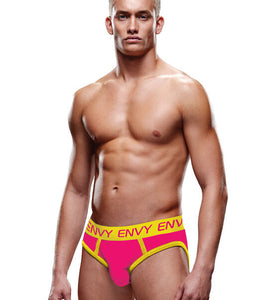 Envy Solid Jock Pink/yellow