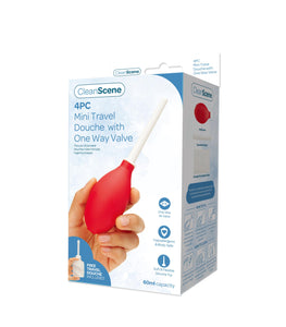 Cleanscene Mini Travel Douche W/ One Way Valve Default Title
