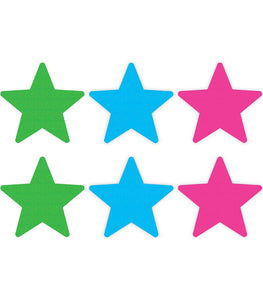 Pasties Neon Star 3pk Asst.