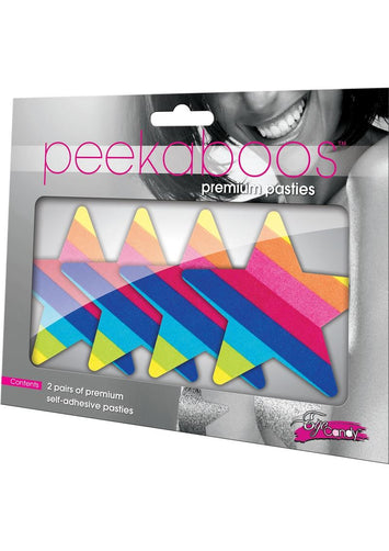 Peekaboo Pasties Rainbow Starz Default Title