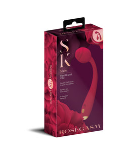 Rosegasm Long Stem Flexi Gspot Vibe Rose