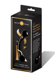 Secret Kisses Double Ended Dildo Black & Gold