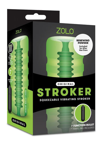 Zolo Original Squeezable Vibrating Stroker Default Title