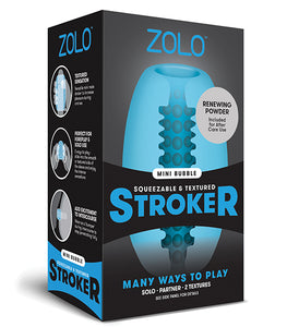 Zolo Mini Stroker Dome Blue
