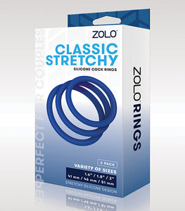 Zolo Classic Stretchy Silicone Cock Ring