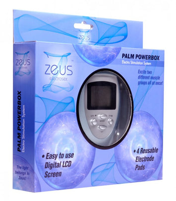 Zeus Electrosex 6 Mode Palm Powerbox With Pads Default Title