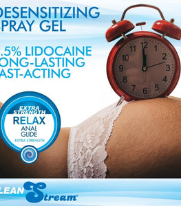 Cleanstream Relax Desensitizing Anal Lube 4 Oz Default Title
