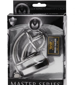 Master Series Captus Stainless Steel Chastity Cage Default Title
