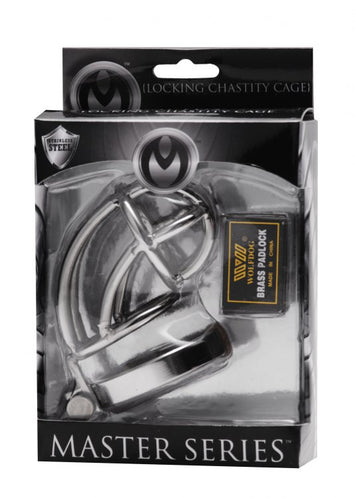 Master Series Captus Stainless Steel Chastity Cage Default Title