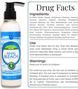 Cleanstream Anal Bleach W/ Vitamin C & Aloe 6 Oz Default Title
