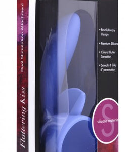 Wand Essentials Fluttering Kiss Dual Stim Wand Attachment Default Title
