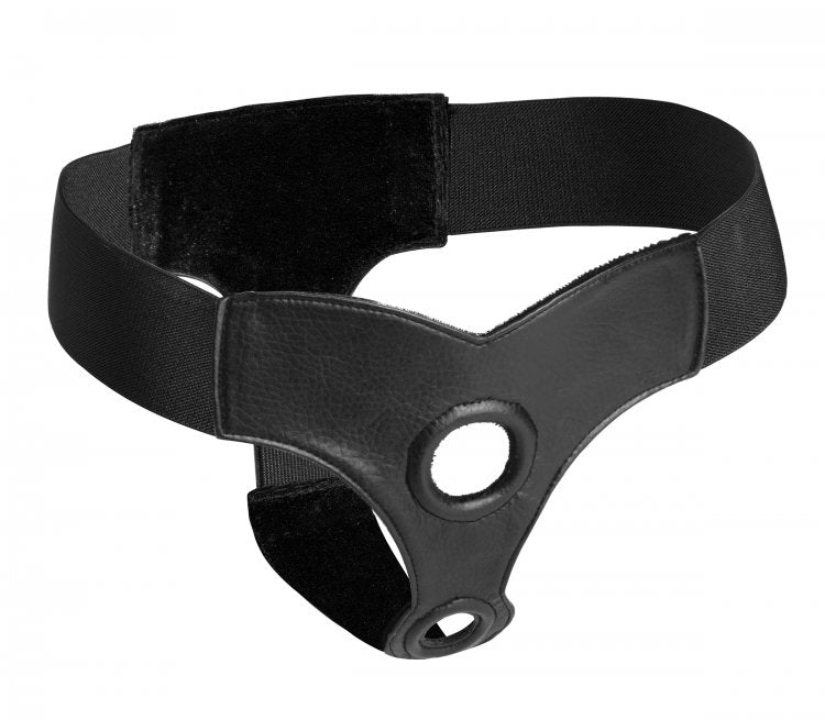 Strap U Crave Double Penetration Faux Leather Strap On Default Title