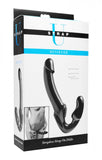 Strap U Revolver Strapless Strap On Dildo Black