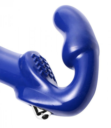 Strap U Revolver Strapless Strap On Dildo Blue Default Title
