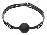 Master Series Hush Locking Silicone Ball Gag