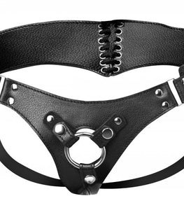 Strap U Bodice Corset Style Strap On Harness