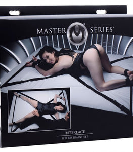 Master Series Interlace Bed Restraint Set