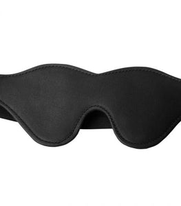 Strict Black Fleece Lined Blindfold