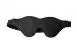 Strict Black Fleece Lined Blindfold