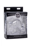 Master Series Detained 2.0 Restrictive Chastity Cage W/ Nubs