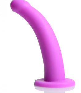 Strap U Navigator Silicone G Spot Dildo W/ Harness