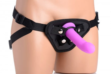 Strap U Double-g Deluxe Vibrating Silicone Strap On Kit Default Title