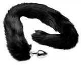 Tailz Extra Long Mink Tail Metal Anal Plug