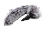 Tailz Grey Wolf Tail & Ears Set