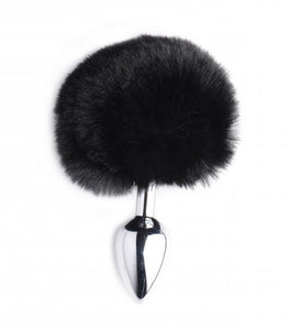 Tailz Oynx Bunny Tail Anal Plug Black Default Title