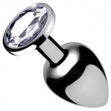 Booty Sparks Gem Large Anal Plug Clear