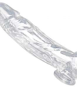 Size Matters Realistic Clear Penis Enhancer Default Title