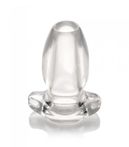 Master Series Peephole Clear Hollow Anal Plug Default Title